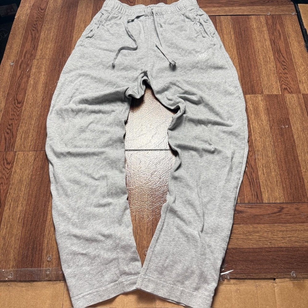 Nike Grey Fleece Retro Tech Sportswear Sweatpants Jogger Small